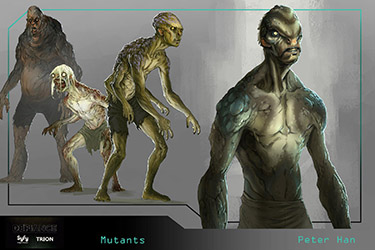 Defiance Concept Art Mutants