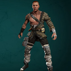 Defiance Appearance Item: Outfit Badlands Ronin