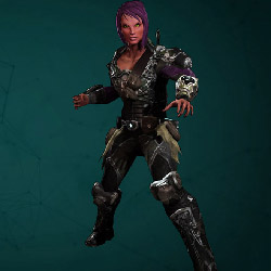 Defiance Appearance Item: Outfit Dark Matter Enforcer