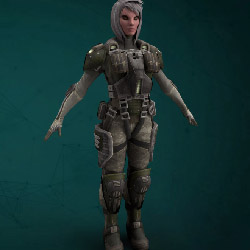 Defiance Appearance Item: Competitive Outfit Echelon Mercenary