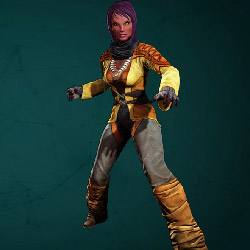 Defiance Appearance Item: Outfit Pilgrim of the Guiding Light