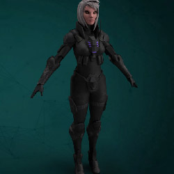 Defiance Appearance Item: Outfit Voidrunner Heavy Trooper