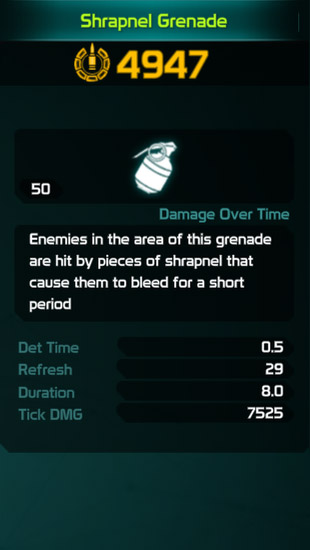 Shrapnel Grenade