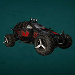Image of Duni Shetarru Racer Black/Red