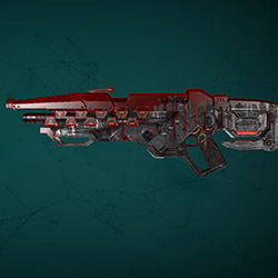 Soleptor Assault Rifle with Butcher Ø Weapon Skin