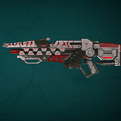 Soleptor Assault Rifle with Raptor Weapon Skin