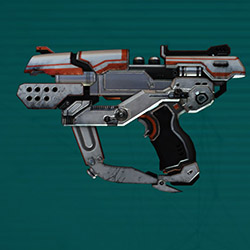 Soleptor Pistol with Default Weapon Skin