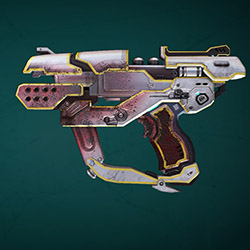 Soleptor Pistol with Valor Weapon Skin