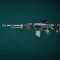 Top Notch Assault Rifle with Zealot Weapon Skin