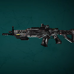 VBI Assault Rifle with Metal Weapon Skin
