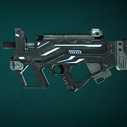 VBI SMG with Zealot Weapon Skin
