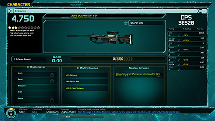 SS-2 Bolt-Action Ehnace Weapon Screen
