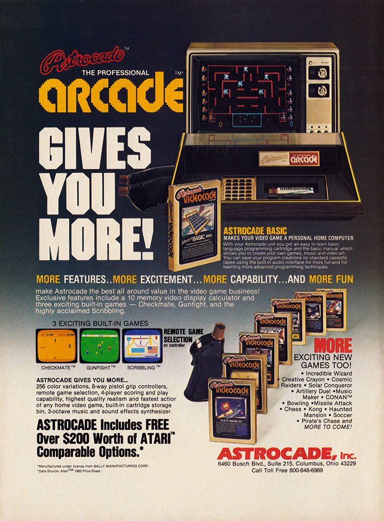 System Console: Astrocade