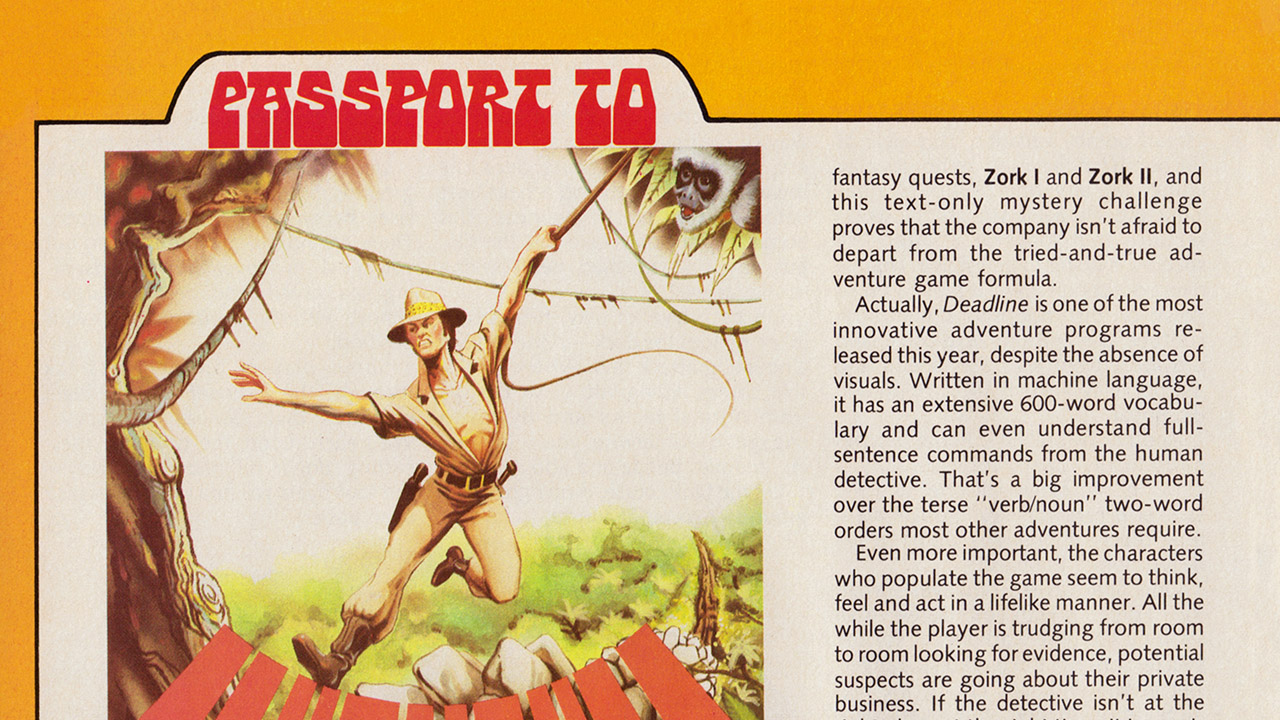 Passport To Adventure - Electronic Games Dec 1982 - VideoGame Pavilion