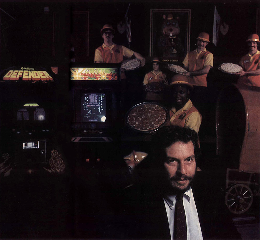 Nolan Bushnell at Pizza Time