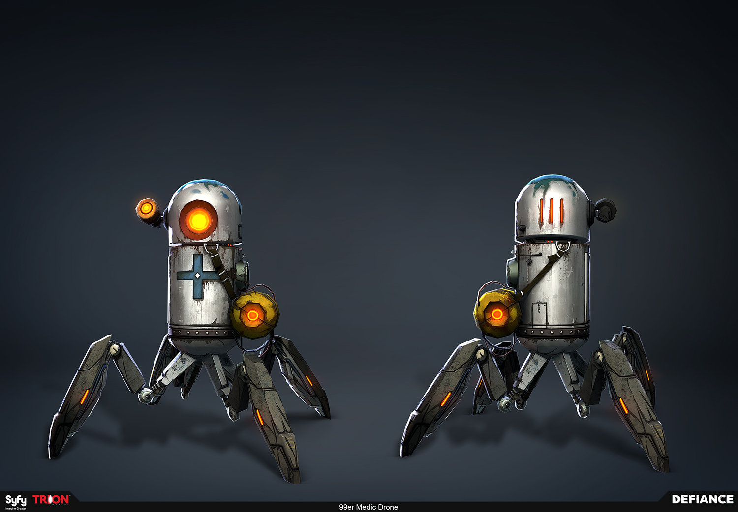 Defiance Concept Art 99er Medic Drone