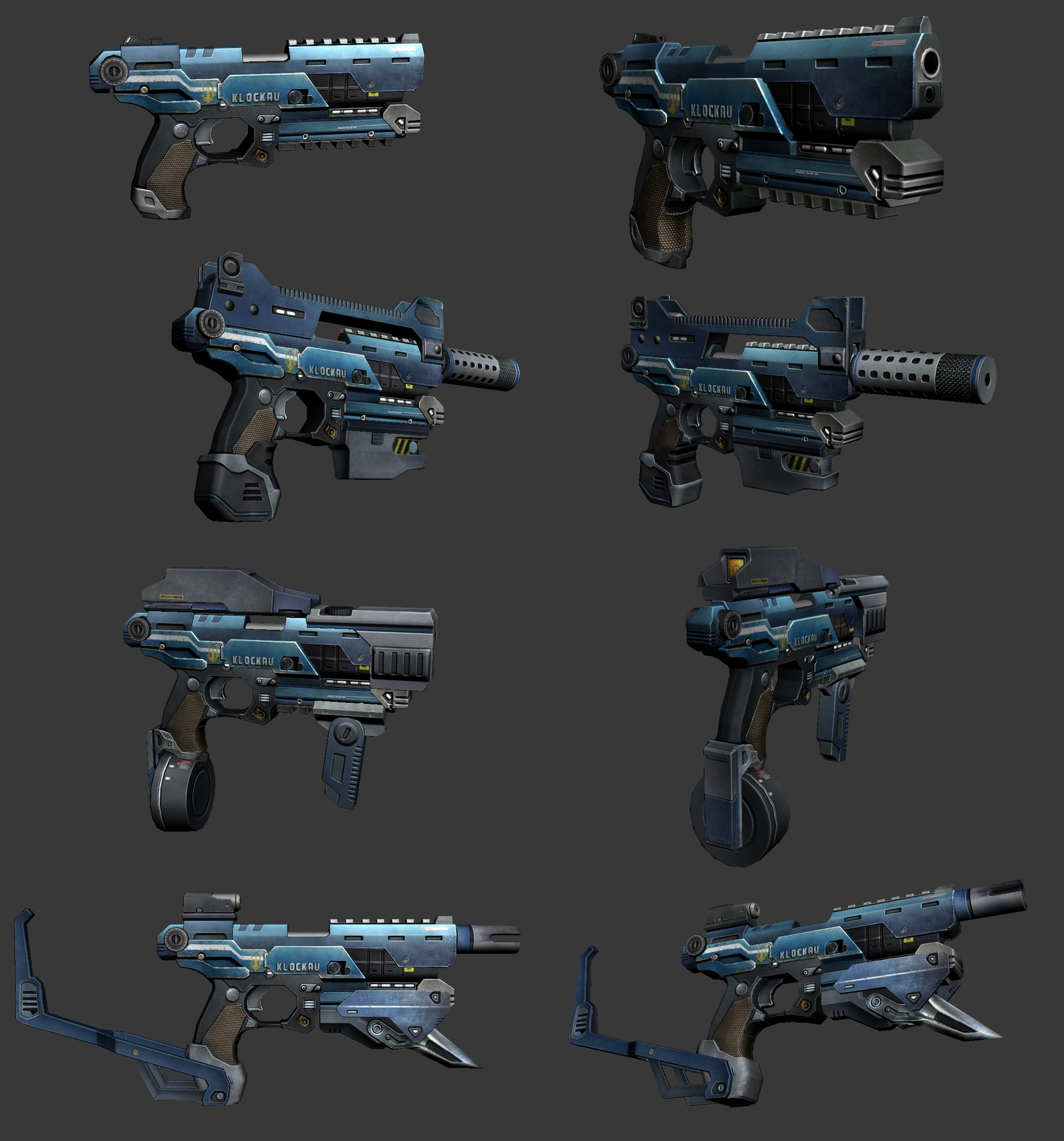 Defiance Concept Art Defiance high tech pistol