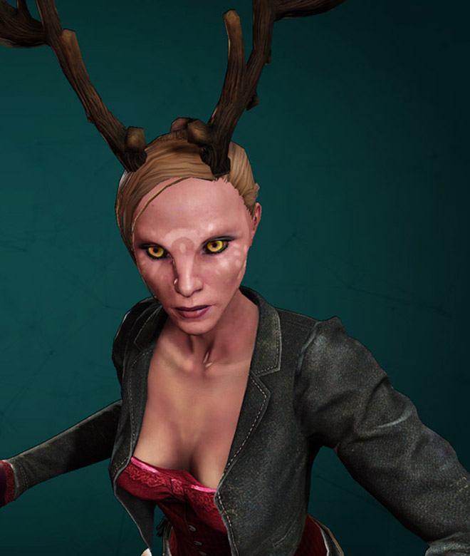 Defiance Appearance Item: Headgear Antlers