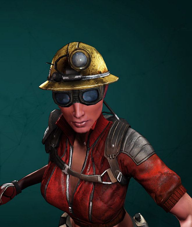 Defiance Appearance Item: Headgear Gulanite Miner