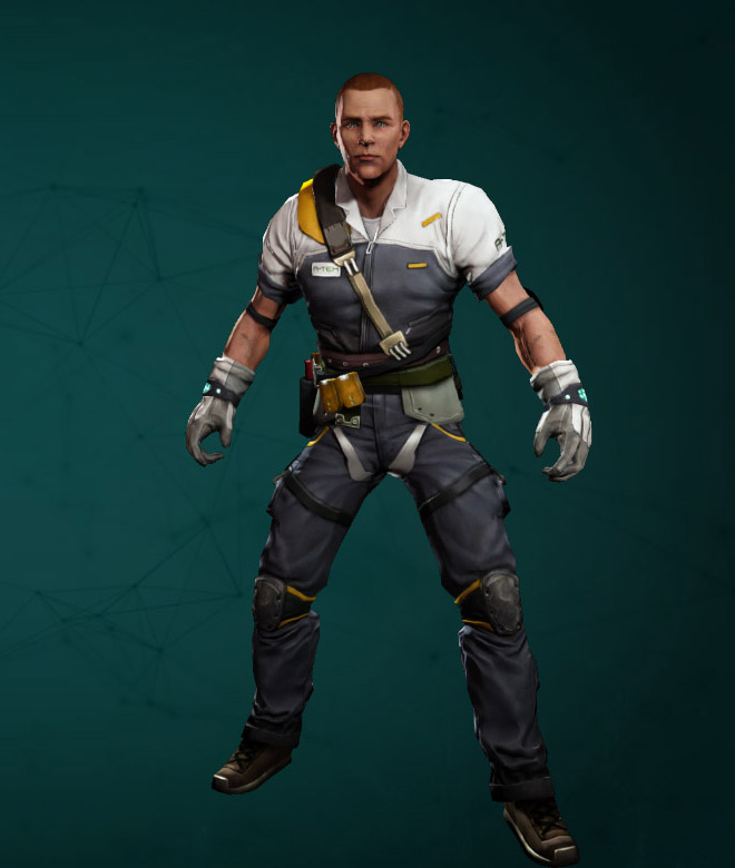 Defiance Appearance Item: Outfit Headlands Transit Mechanic