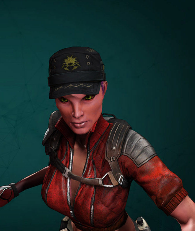 Defiance Appearance Item: Headgear Hellbug Combat Cap