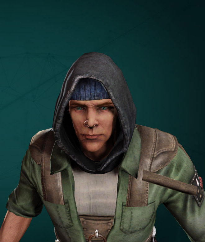 Human Male Headgear
