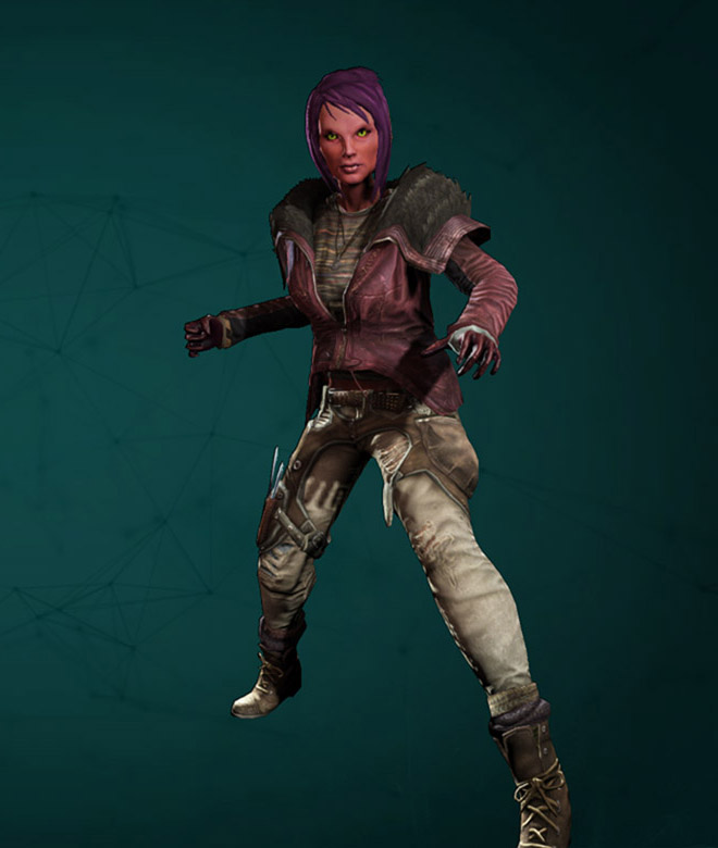 Irisa Ark Hunter Outfits Appearance Guide Defiance 2050