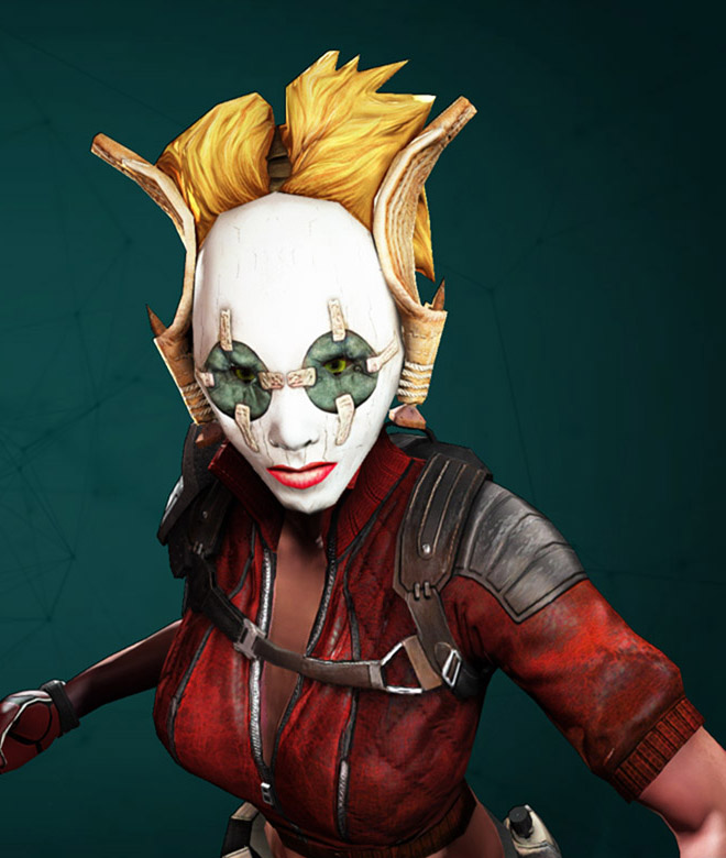 Defiance Appearance Item: Headgear Smiling Menace