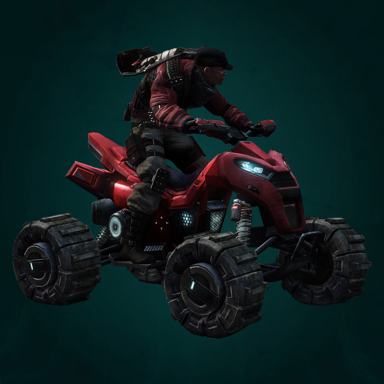 Image of TMW Hannibal 650R Red