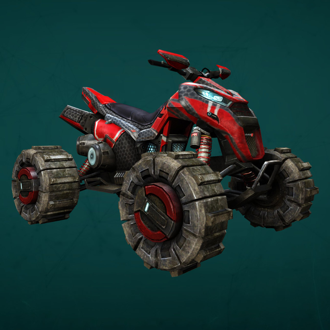 Image of TMW Hannibal 650R VBI Black/Red