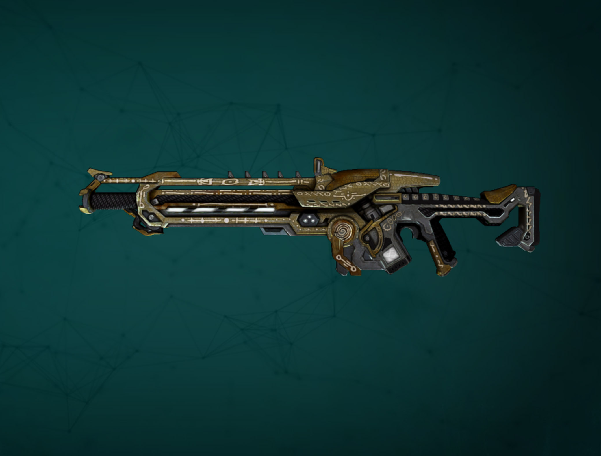 Soleptor LMG with Graffiti Weapon Skin