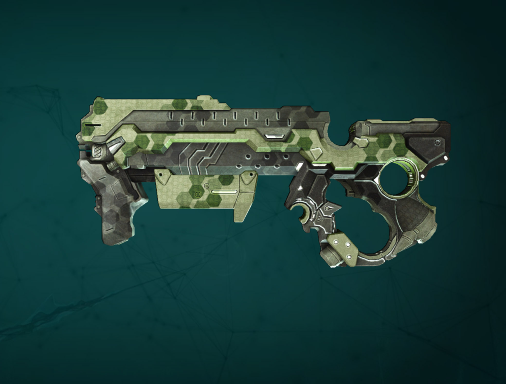 Soleptor Pump Shotgun with Woodland Camo Weapon Skin