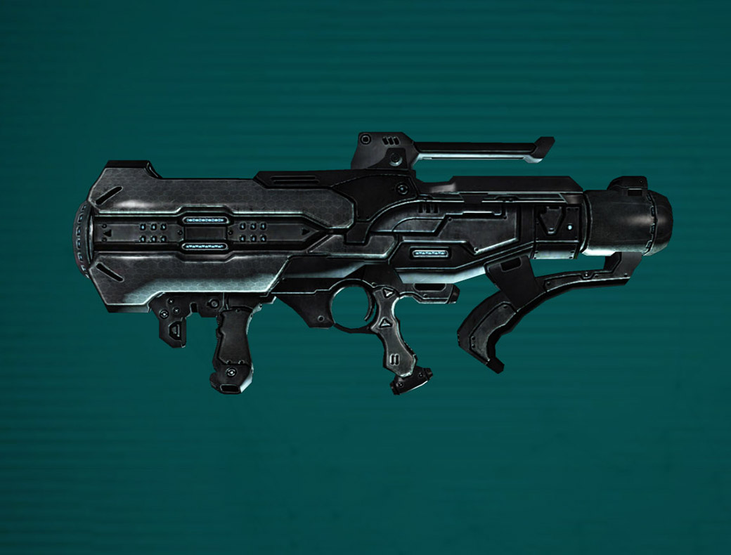 Soleptor Rocket Launcher with Default Weapon Skin