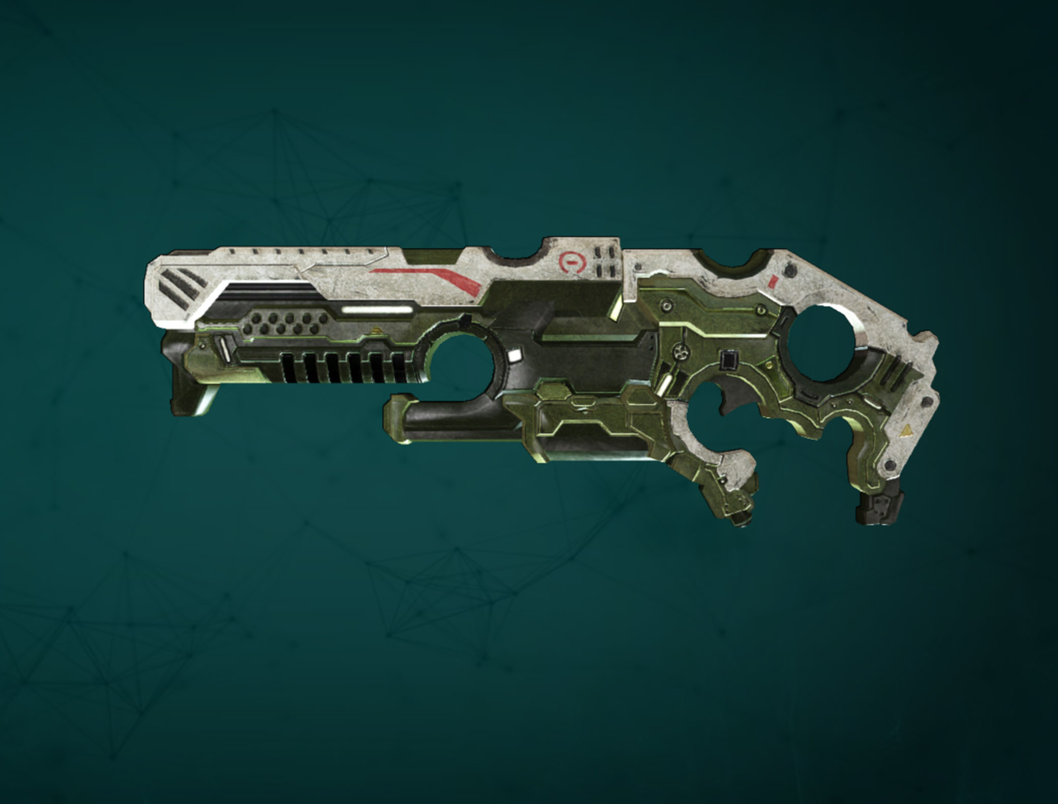 Soleptor Sawed-Off Shotgun with Verde Weapon Skin