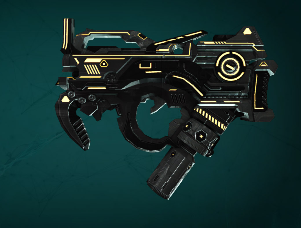 Soleptor SMG with Agitator Weapon Skin