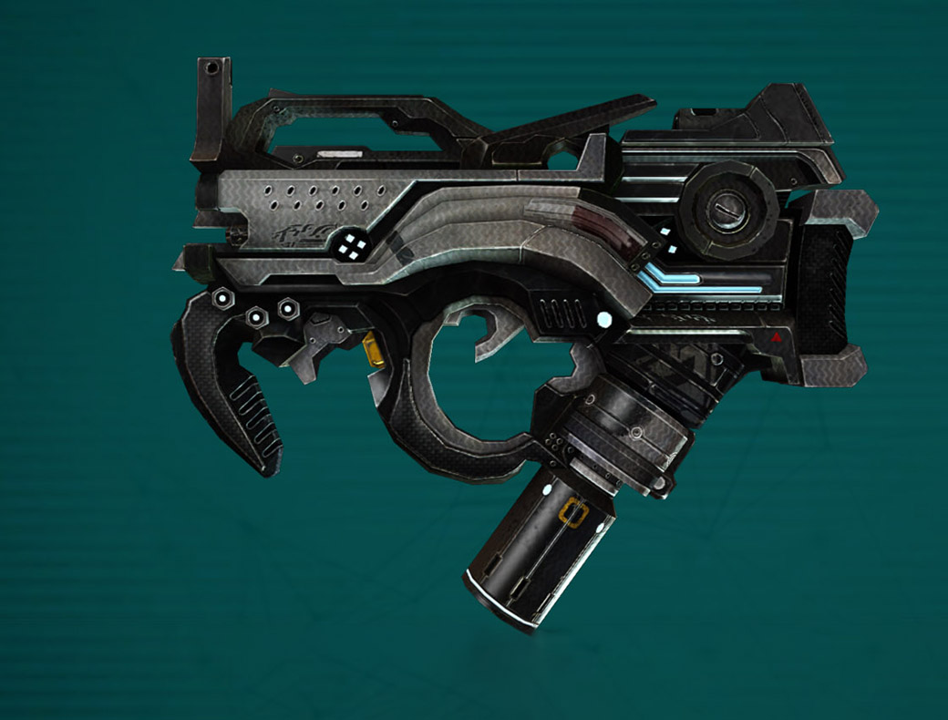 Soleptor SMG with Default Weapon Skin