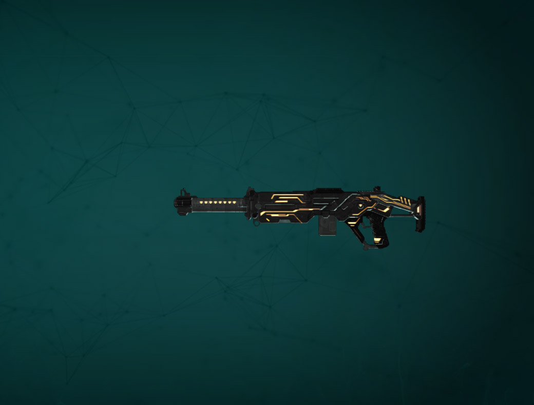 VBI LMG with Agitator Weapon Skin