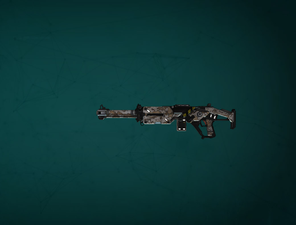 VBI LMG with Urban Camo Weapon Skin