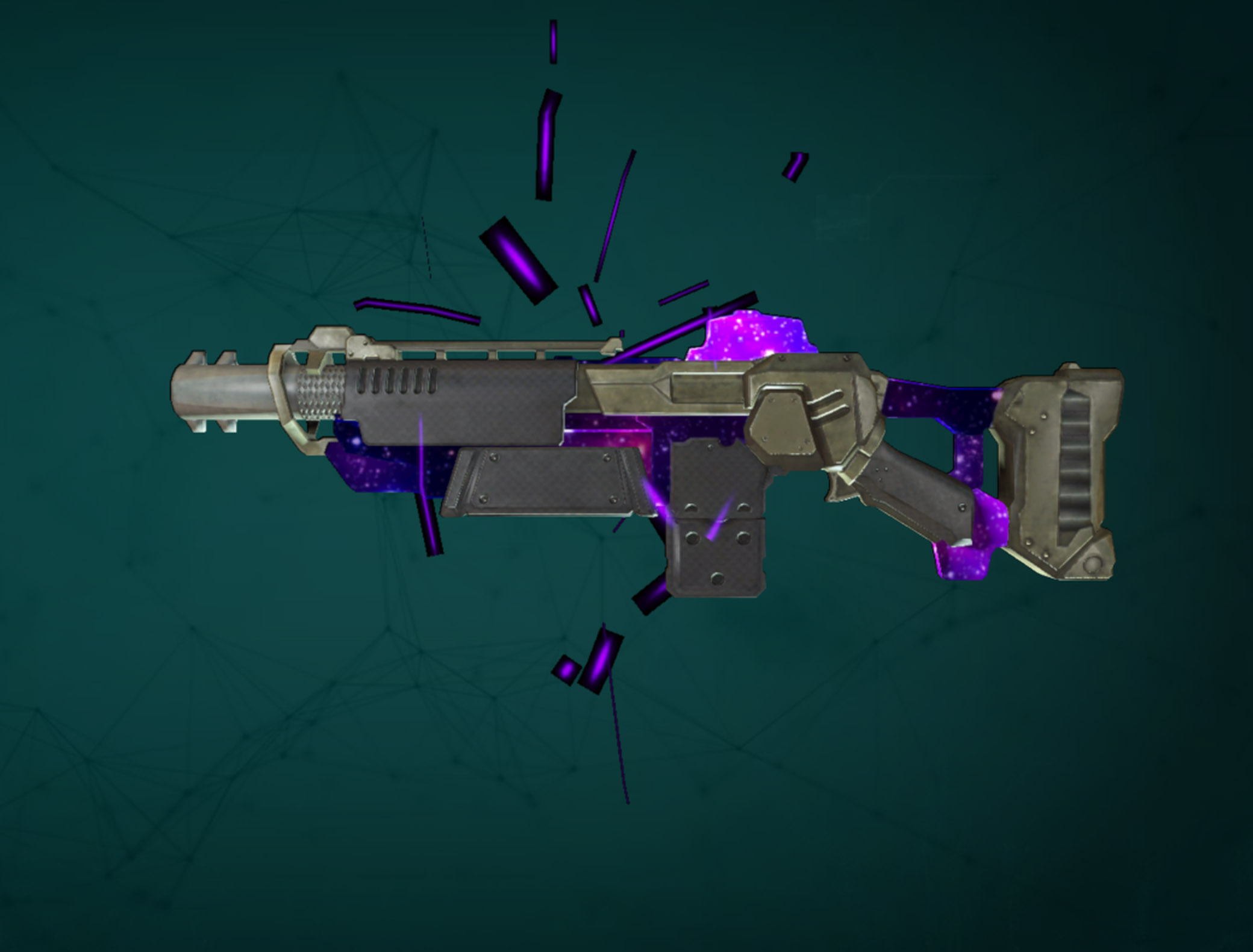 VBI Pump Shotgun with Andromeda Weapon Skin