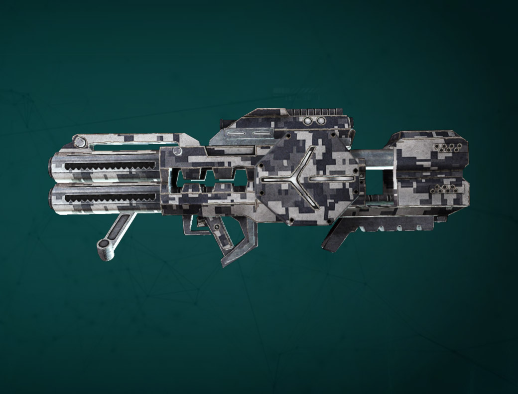 VBI Rocket Launcher with Digital Camo Weapon Skin