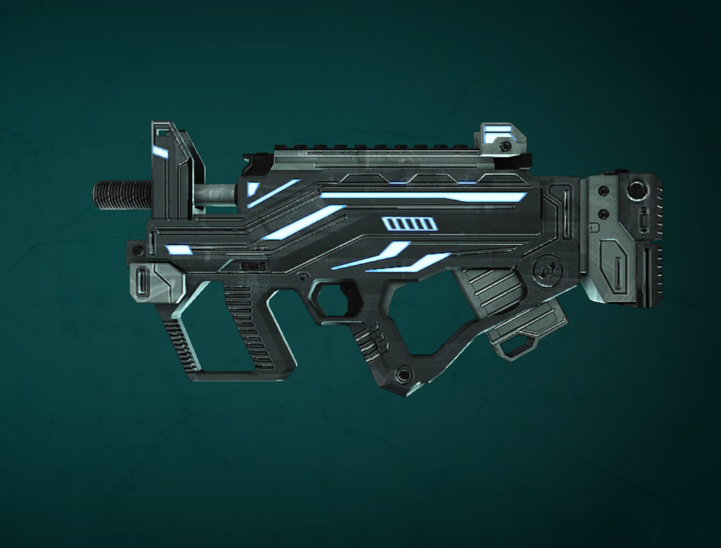 VBI SMG with Zealot Weapon Skin