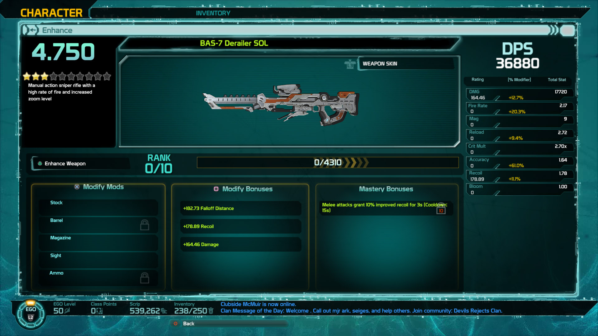 Unommon BAS-7 Derailer