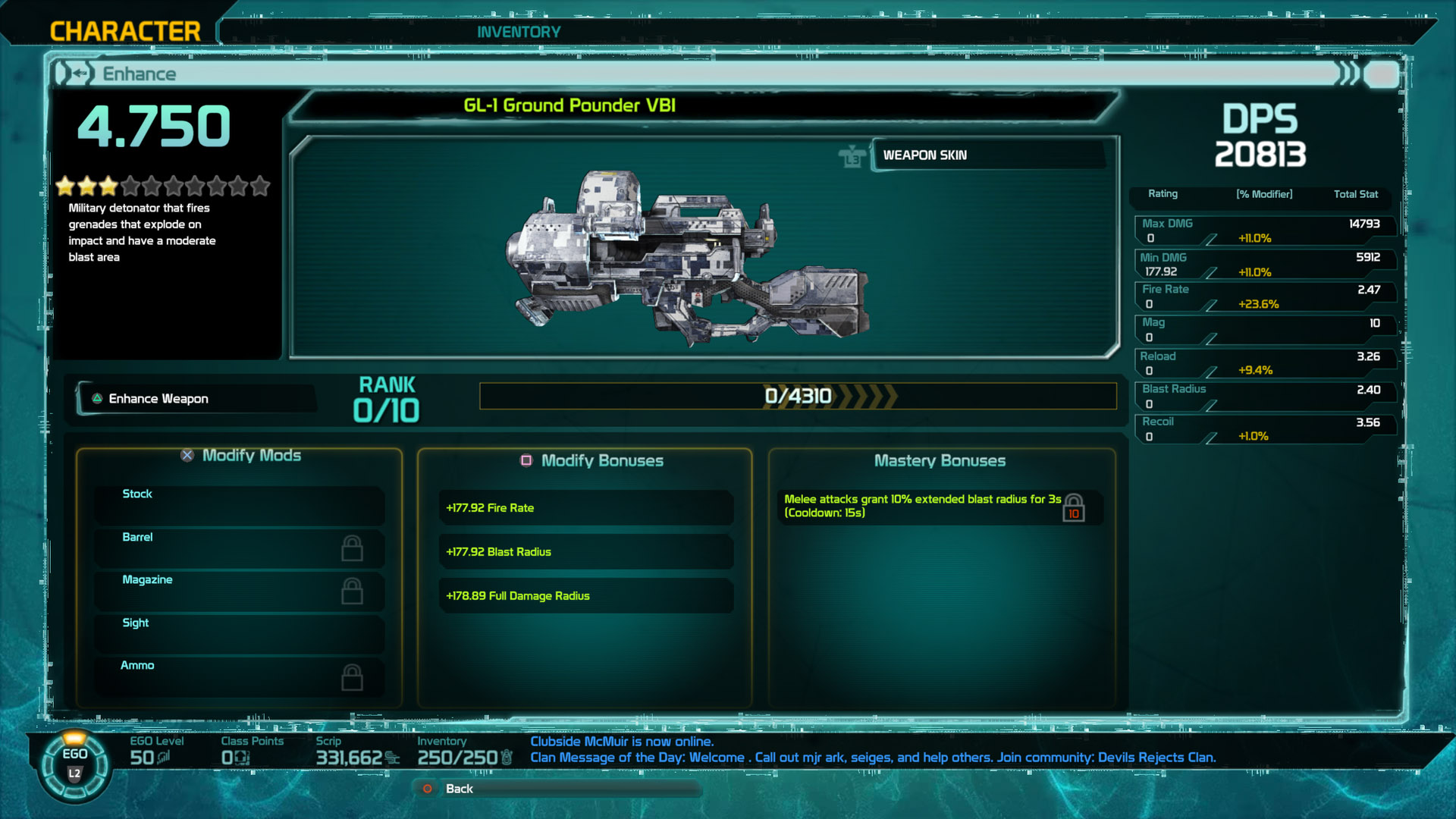 Unommon GL-1 Ground Pounder