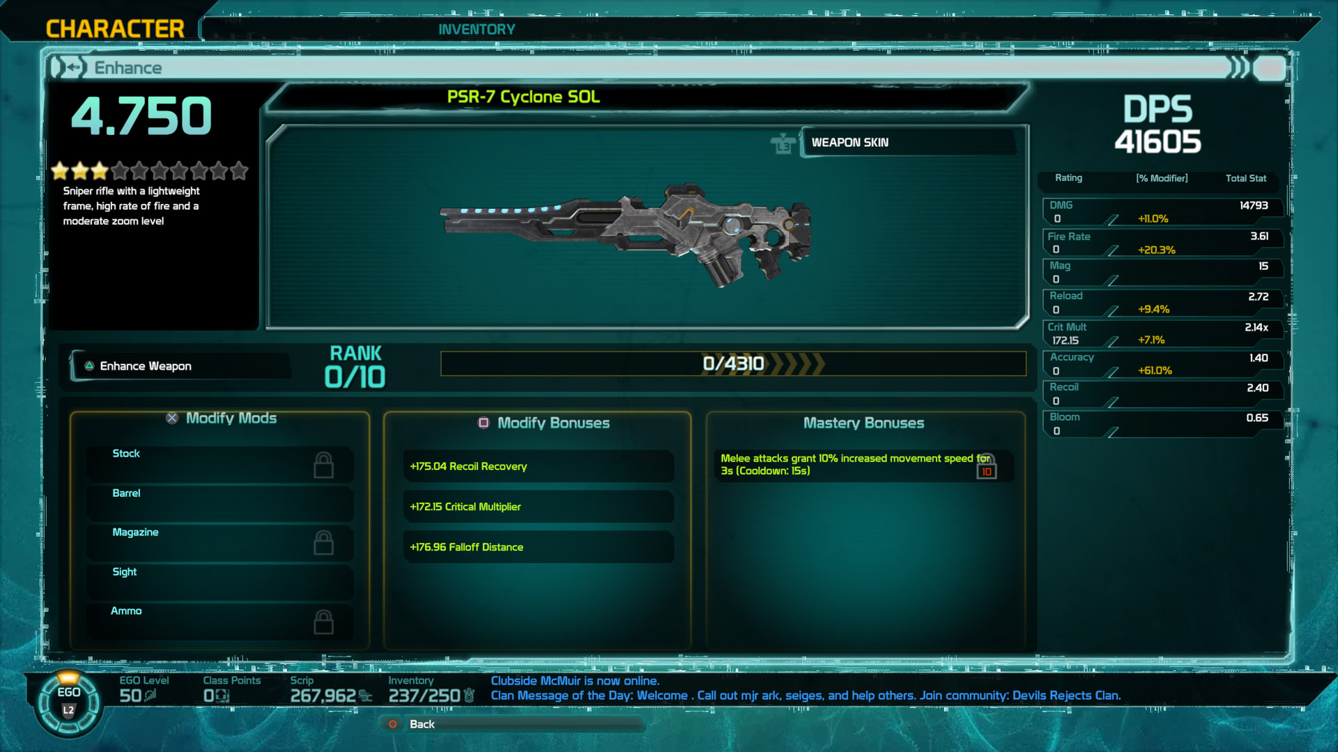 Unommon PSR-7 Cyclone