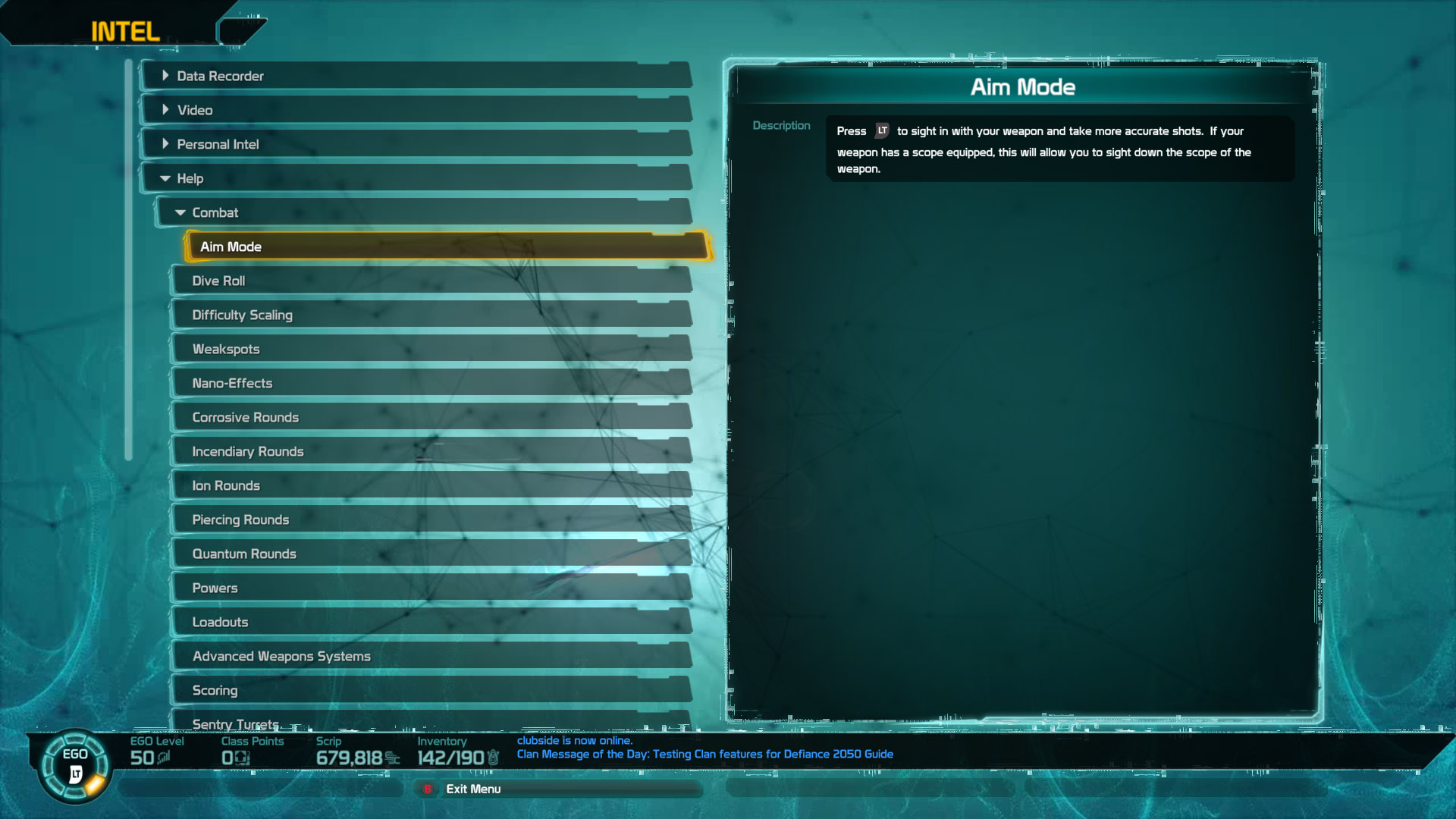 Intel: Help