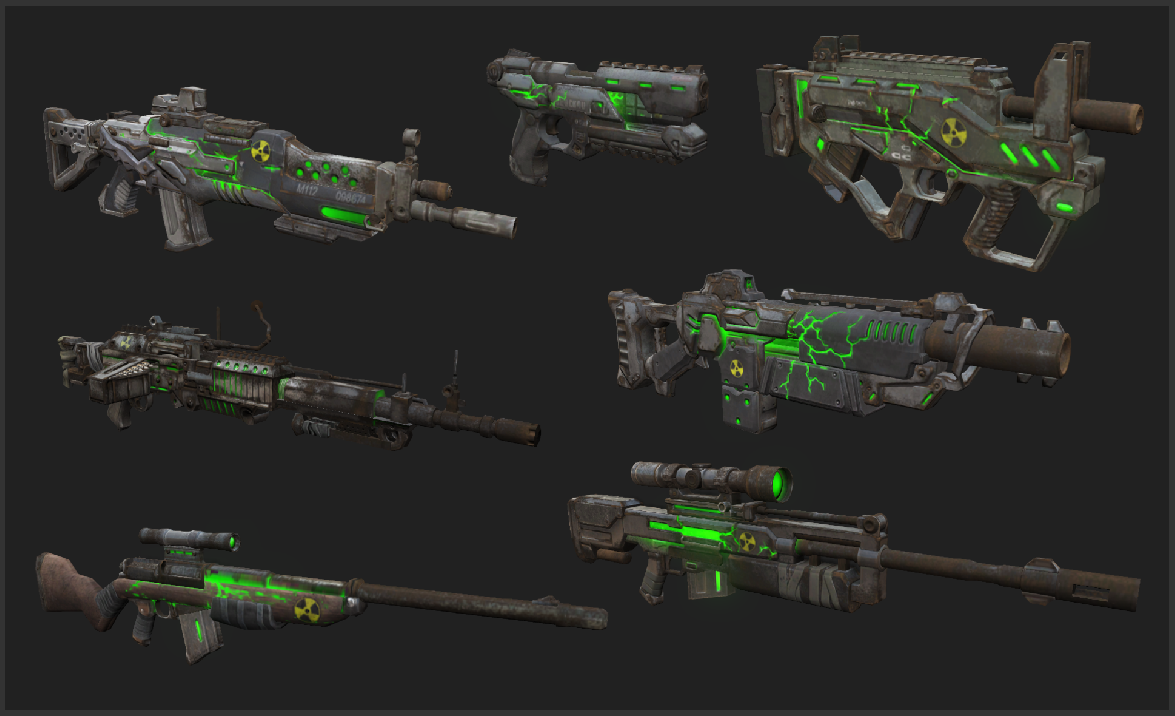 Radiation Themed Skins