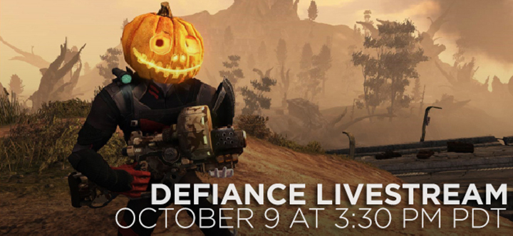 Defiance Livestream: October 9 at 3:30 PM PDT