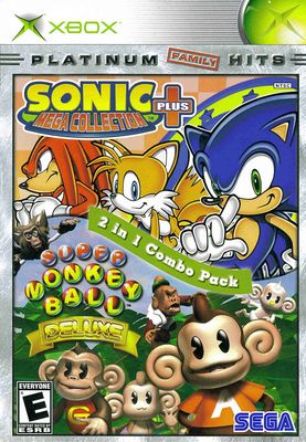 Sonic Mega Collection Plus 2 in 1 Combo Pack Super Monkey Ball Deluxe Thumbnail (2005 US/Canada)