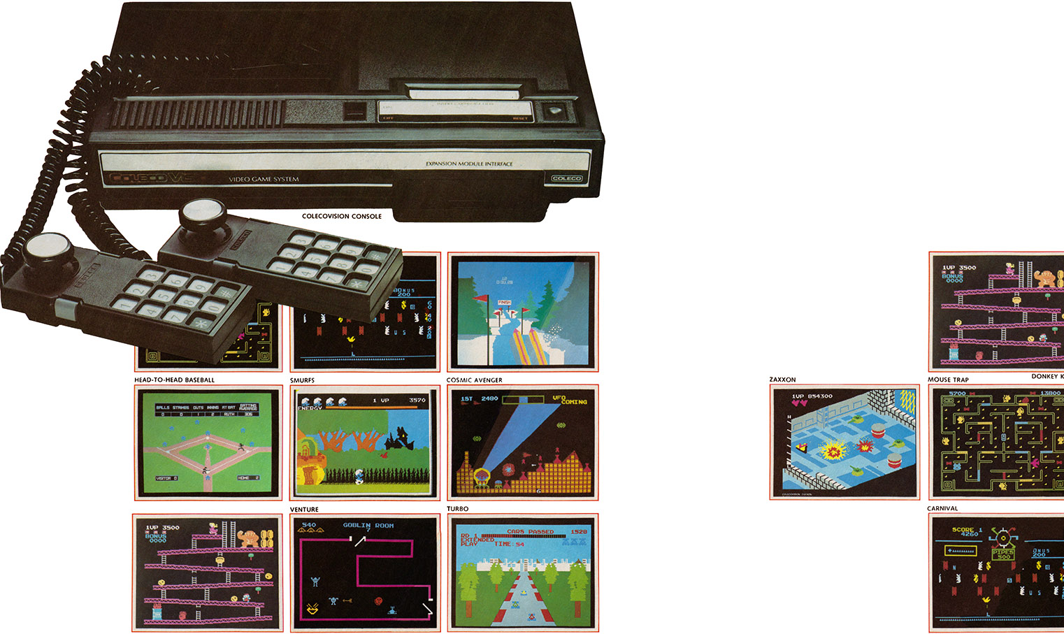 ColecoVision and screenshots