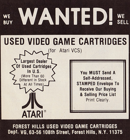 Used Video Games: Forest Hills Used Video Game Cartridges
